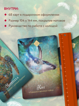 Колетт Барон-Рид: The Spirit Animal Oracle. Духи животных. Оракул, 68 карт и руководство в подарочном оформлении