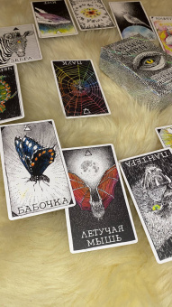 Ким Кранс: The Wild Unknown Animal Spirit. Дикое Неизвестное тотемное животное. Колода-оракул (63 карты и рук.)