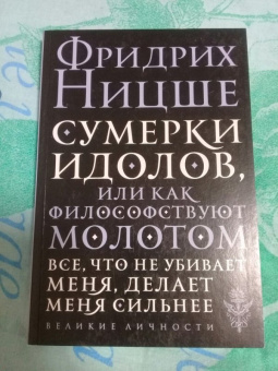 Фридрих Ницше: Сумерки идолов, или Как философствуют молотом
