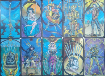 Стимпанк Арт-Нуво Таро