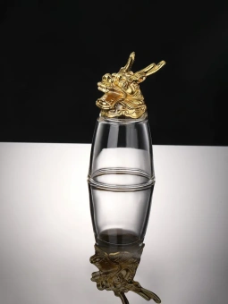 Подарочный набор / Графин и рюмки-перевертыши с знаками зодиака (прозрачный)