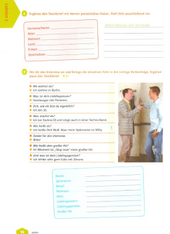 Giorgio Motta: Wir plus neu A1. Grundkurs Deutsch für junge Lernende. Trainingsheft mit Audio-CD