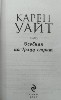 Карен Уайт: Особняк на Трэдд-стрит