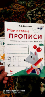 Наталия Володина: Мои первые прописи. Выпуск 4. Пишем буквы. ФГОС ДО