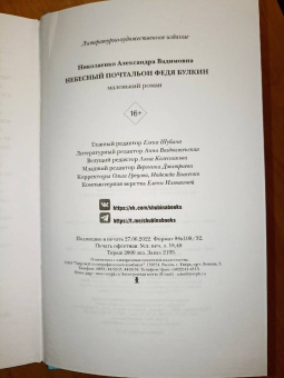 Александра Николаенко: Небесный почтальон Федя Булкин