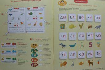 Ирина Мальцева: Слоги и слова. Чтение. Тетрадь-тренажер. ФГОС ДО