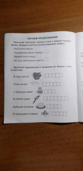 Прописи. Игры с буквами, слогами и словами. Для детей от 5 лет. Читай, играй, мышление развивай