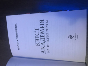 Марина Ефиминюк: Квест Академия. Магические ребусы