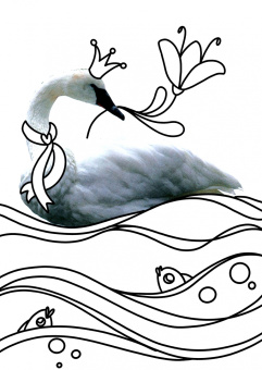 Раскраска с фото. Милые зверята