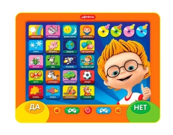 Музыкальная игрушка Азбукварик ""Все обо всем" планшетик"
