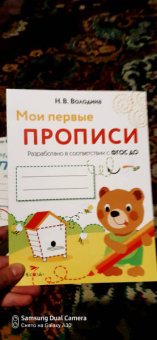 Наталия Володина: Мои первые прописи. Выпуск 2. Петельки и спиральки. ФГОС ДО
