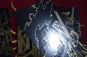 Waite, Greer: Tarot Gold & Black edition