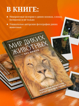 Алексей Осокин: Мир диких животных без мифов. Невероятные фото-истории о жизни хищников саванны