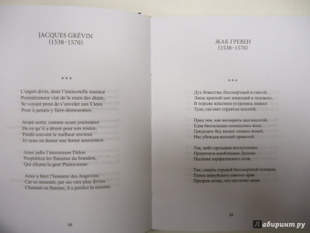 Бодлер, Маро, Лабе: Французский сонет