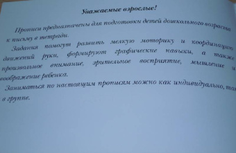 Прописи. Первые прописи. Мышка