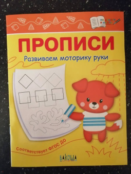 Светлана Чиркова: Прописи. Развиваем моторику руки. I уровень сложности. ФГОС ДО