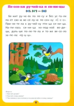Рассказы о птичках. Слоговой тренажёр. ФГОС ДО