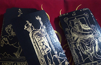 Waite, Greer: Tarot Gold & Black edition
