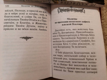 Псалтирь полная с толкованием, с поминовением живых и усопших, с указанием чтений на всякую потребу