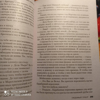 Франк Тилье: Медовый траур