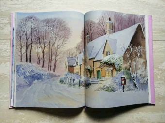 Терри Харрисон: Зимние сюжеты акварелью. Как нарисовать снежную сказку