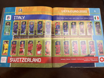 Альбом для наклеек UEFA EURO 2020