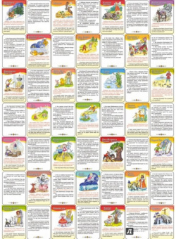 Обсуждаем сказки. 5-7 лет. 250 вопросов по 50 известным сказкам. 50 карточек