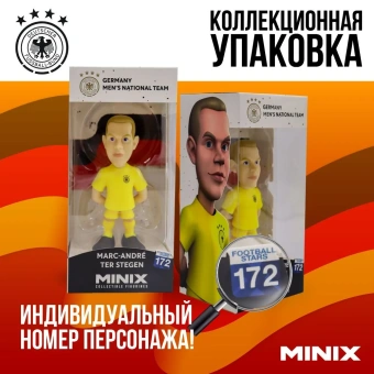 Коллекционная фигурка Minix Футболисты Марк-Андре тер Стеген Germany 12 см
