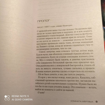 Франк Тилье: Комната мертвых