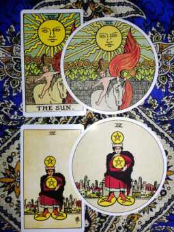Graham, Waite: Tarot Original 1909. Circular Edition
