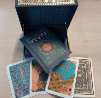 Кейтлин Киган: The Illuminated Tarot. Сияющее Таро, 53 карты для игр и предсказаний