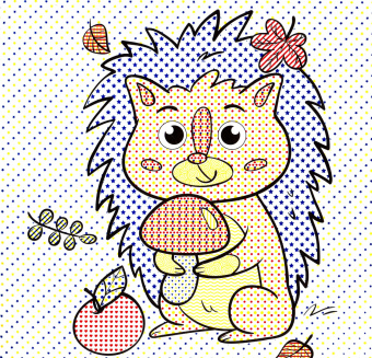 Волшебная раскраска. Для малышей