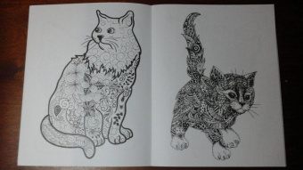Линда Тейлор: Cats-2. Творческая раскраска замурчательных котиков
