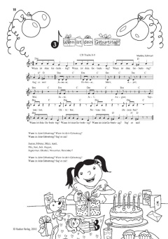 Martina Schwarz: Spielerisch Deutsch lernen. Lieder und Reime. Buch mit eingelegter Audio-CD