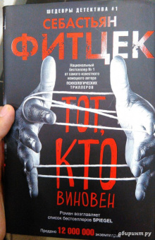 Себастьян Фитцек: Тот, кто виновен