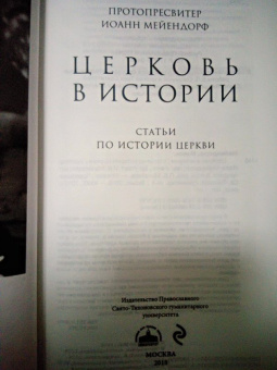Иоанн Протопресвитер: Церковь в истории. Статьи по истории Церкви