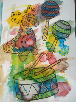 Игрушки. Книжка-раскраска