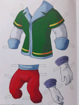 Вырезалка-наряжалка. Красавица и чудовище