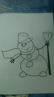 Раскраска "Для самых маленьких"