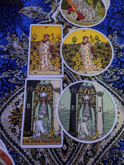 Graham, Waite: Tarot Original 1909. Circular Edition
