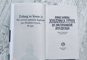 Хендрик Грун: Новые записки Хендрика Груна из амстердамской богадельни