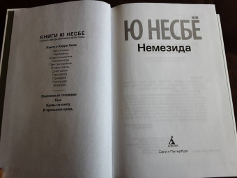 Ю Несбё: Немезида