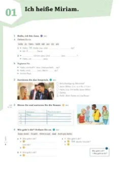 Glas-Peters, Pude, Reimann: Momente A1.1. Arbeitsbuch plus interaktive Version. Deutsch als Fremdsprache