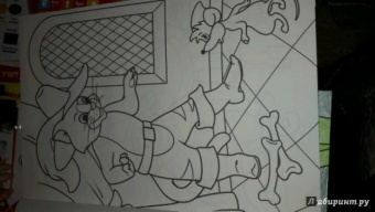 Макси-раскраска "Мир сказок"