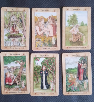 Микки Мюллер: Голоса деревьев. Кельтский оракул (25 карт)