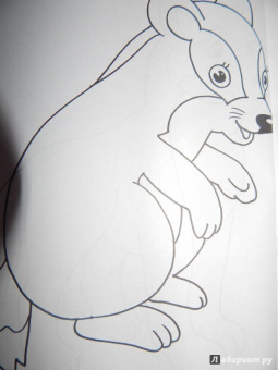 Большая раскраска "Животные"