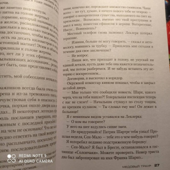Франк Тилье: Медовый траур