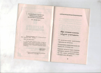 Канон за болящего