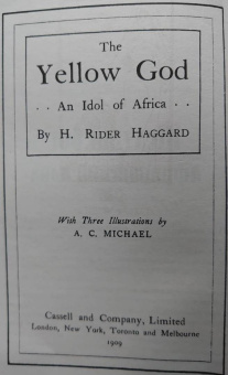 Генри Хаггард: Желтый бог. Роман, повести, рассказы, пьеса, эссе