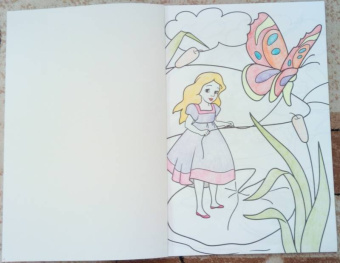 Макси-раскраска "Мир сказок"